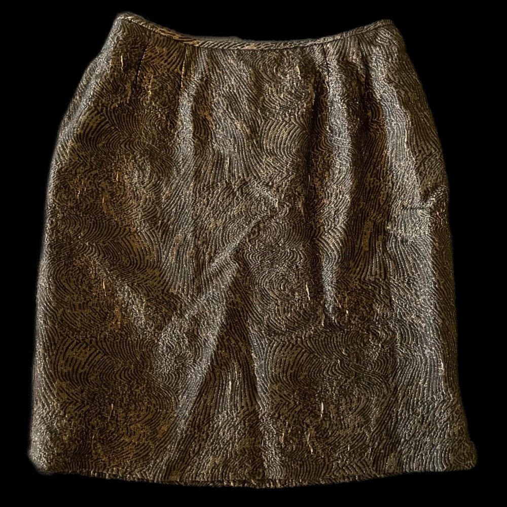 albert nipon wool/silk blend skirt sz 6